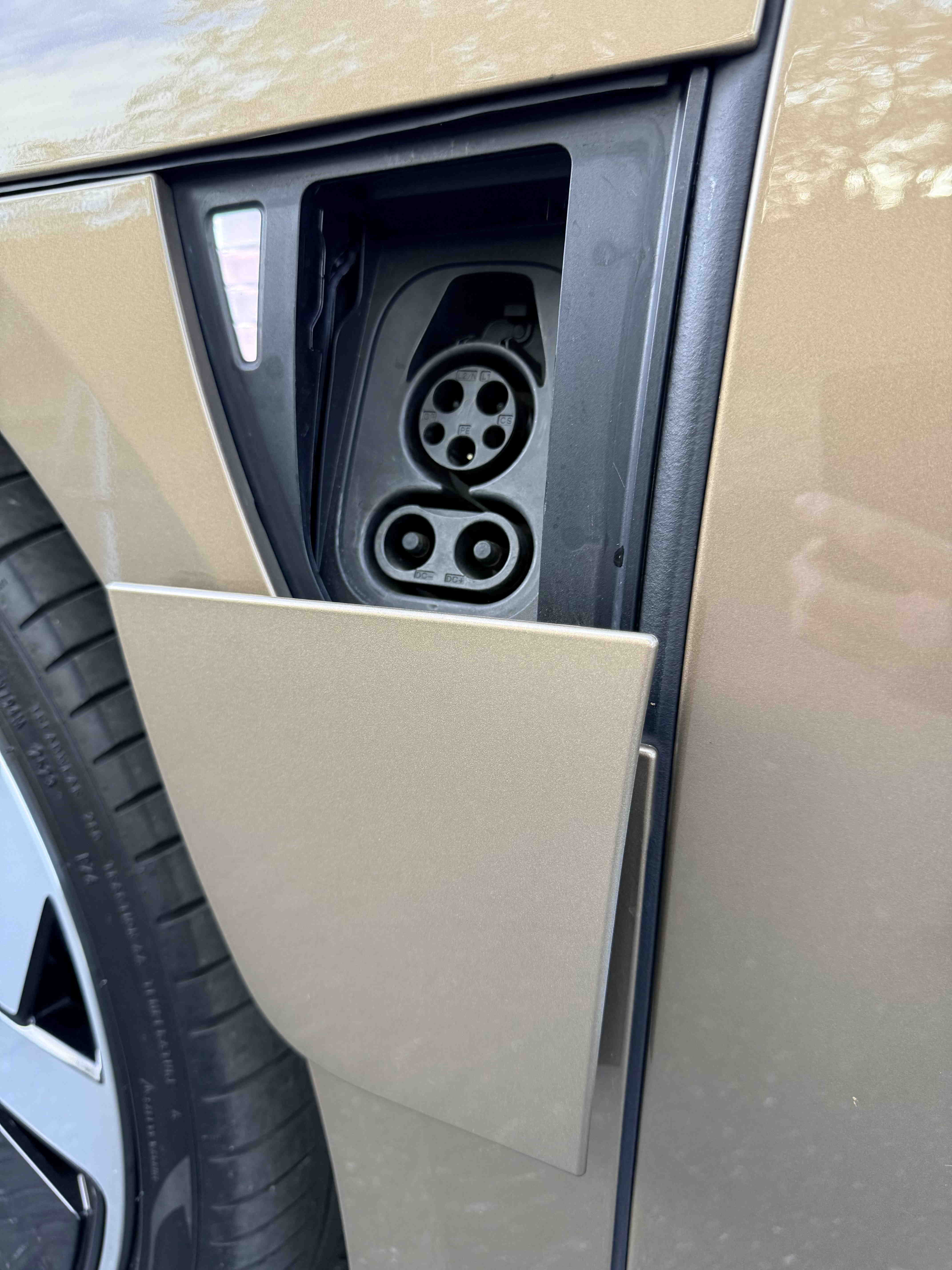 Charge port open